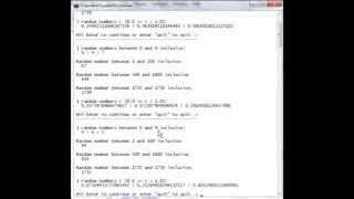 Java Random Number Classes