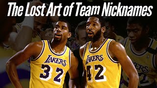 The Lost Art of Basketball Team Nicknames