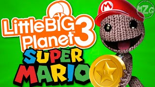 Mario Levels! - LittleBigPlanet 3 Community Levels (Let's Play Playthrough)