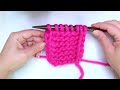 How to knit the most beautiful Chained Edges - Knitting technique - So Woolly