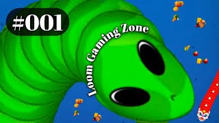 Worms zone.io #001 Big giant worm Gameplay| Saamp wala game | Snake Game 2023 | Rắn Săn Mồi 2023