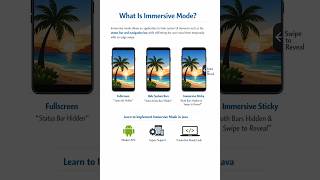 How to Hide System Bars for Immersive Mode in Android Java