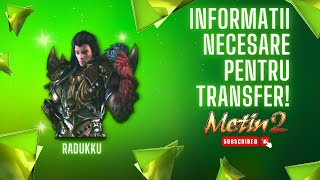 💸 Informatiile NECESARE pentru TRANSFER! - Metin2.ro RUSH! 💸