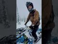 HUGE jump on snowmobile! #shorts #shortvideo #short