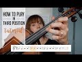 How to play in third position on the violin | WITH PRINTABLE EXERCISES