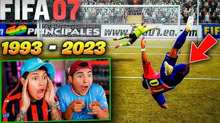 EPIC CHILENAS desde FIFA 94 hasta FIFA 23 😱 *Goles IMPOSIBLES*