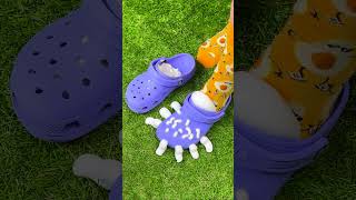 Crocs Pranks 🤣 Sock It to Me! 🧦 The Ultimate Foot Cleaning Challenge