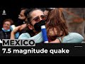 At least one dead as powerful earthquake rocks Mexico