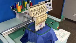 Single Station Embroidery Machine: Tajima, TMEX-C1201