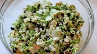 Grated Broccoli \u0026 Cauliflower Salad : Salad Recipes