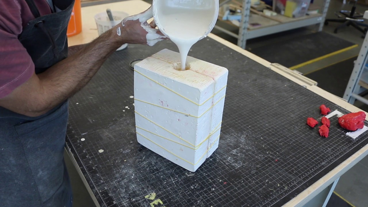Casting In Plaster Molds Youtube
