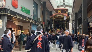 令和5年 [登り山巡行]  長浜曳山まつり　　　　　　萬歳樓 編　〜曳山博物館前から長浜八幡宮〜