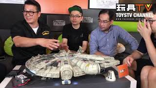 TOYSTV S11 E3「原型畢露」歐錦棠一齊爆 STK Workshop Star Wars Millenium Falcon Built \u0026 Painted Complete Ver.