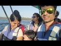 Boat ride with 4 years old Arnav (Kajirbhati Beach) (Nevare-Ratnagiri)