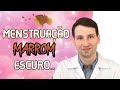 DESCUBRA: MENSTRUAÇÃO MARROM ESCURO e pouco fluxo o que pode ser? Tratamento