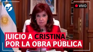 EN VIVO | Juicio a Cristina Kirchner: vuelve a hablar el fiscal Diego Luciani en la Causa Vialidad