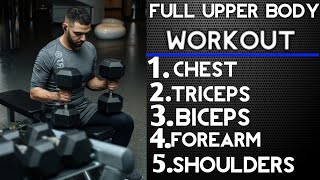 The Best Full UPPER BODY Workout For Max Muscle Growth (Science Applied) ||