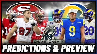 NFC Championship Predictions: San Francisco 49ers vs Los Angeles Rams NFL Playoff Preview