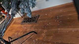 The hardest part of setting up this tree? - National Tree Company 6 ft Pre-Lit Flocked Acacia Artifi