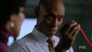 Fringe Episode 3.19 Scene - Broyles On A High