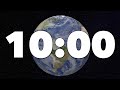 10 Minute Timer: Rotating Earth and the Space Station