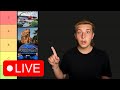 LIVE! Disney Ride Tier Lists and Hanging Out!