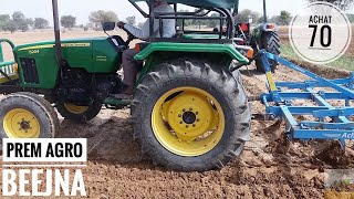 JOHN DEERE 5204 || LEMKEN TINE CULTIVATOR || ACHAT 70 || AGRICULTURAL EQUIPMENT ||JOHN DEERE TRACTOR