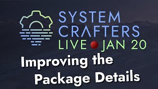 Improving the Package Details - Crafter Hours