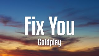 Download Mp3 Coldplay - Fix You (Lyrics)