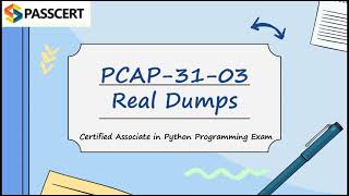 2021 New Certified Associate in Python Programming PCAP-31-03 Dumps - 120 Q&As