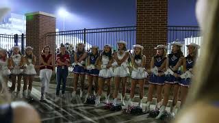 2023 AHS Football Game 6 at Prosper:  Tallenettes Pre-Performance Routine