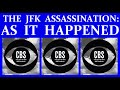 CBS-TV COVERAGE OF JFK'S ASSASSINATION (PART 1) (SEE PLAYLIST LINK FOR ADDITIONAL PARTS)