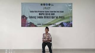 Juara 3 Hifdzil Putra MAPSI Jateng 2024 Kab Brebes