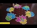 vinayanka chavithi special rangoli 9×5 dot s...