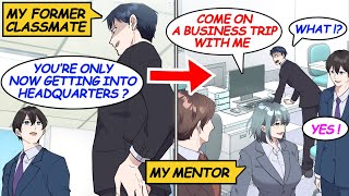 When my beautiful boss becomes my mentor, the man who looks down on me gets jealous... [Manga]