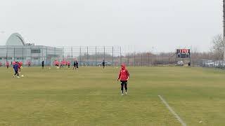 Steaua vs Tunari. Valentin Barbulescu mijlocas central. Meci amical 15.02.2025 ⚽ 🏟️ 🇷🇴