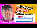 Divi Theme Icon To Dropdown Contact Form On Hover 👈👈👈