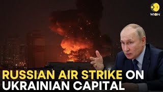 Russia-Ukraine War LIVE: Two killed in biggest Russian air strike on Ukrainian capital for months