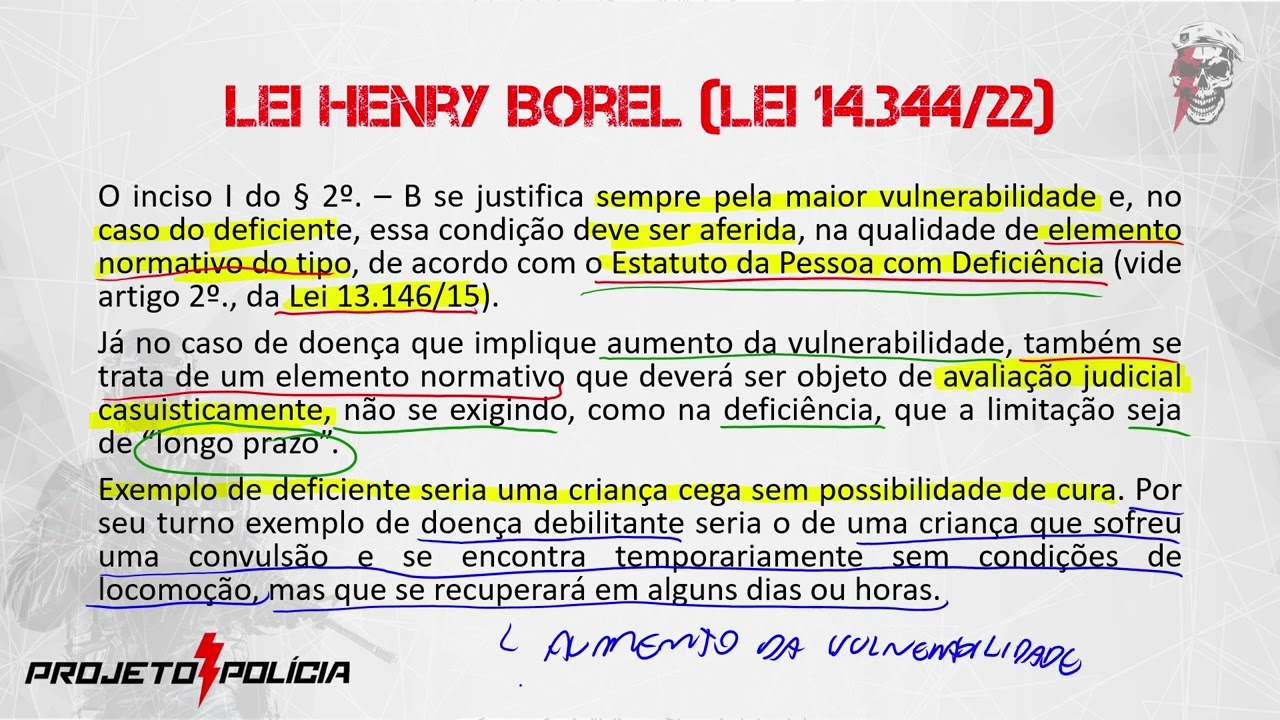 Lei 14 344/2022 - Lei Henry Borel - Prof.Diomar Luciano - YouTube