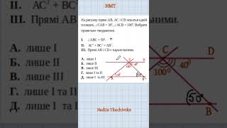 Математика НМТ- 2024 Вибрати правильне твердження  #нмт2024 #нмт2024 #нмтна200 #maths #алгебра