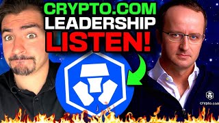Crypto.com LEADERSHIP MUST LISTEN TO SUCCEED! (CRO Coin AND Cronos WILL EXPLODE BECAUSE OF THIS!!!)
