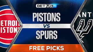 Pistons vs Spurs (2-21-25) NBA Expert Predictions, Free Picks and Best Bets