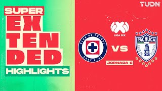 SUPER EXTENDED HIGHLIGHTS | Cruz Azul 2-1 Pachuca | Liga Mx - CL2025 J6 | TUDN