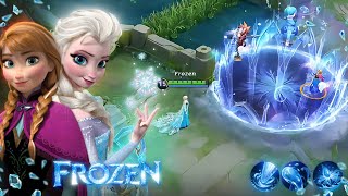 HOK ⨯ Frozen : SKIN Elsa | Luna พลังน้ำแข็งกลางแมพ! 2025