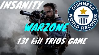 Warzone 131 kill Game (WORLD RECORD)