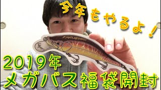 正月といえば福袋！2019年メガバス福袋を開封！