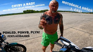 MOTOVLOG ze Šumavy #10 | Motoškola Sršeň / Zatlačíš a jdeš / Letiště - 1. část