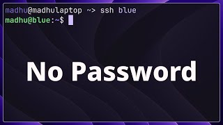 You Need to Switch To Passwordless SSH (SSH Keys)
