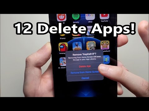 How to Delete Apps on iPhone 12