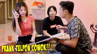 PRANK TELPON COWOK LAIN!! ZAINAL MARAH BESAR!!